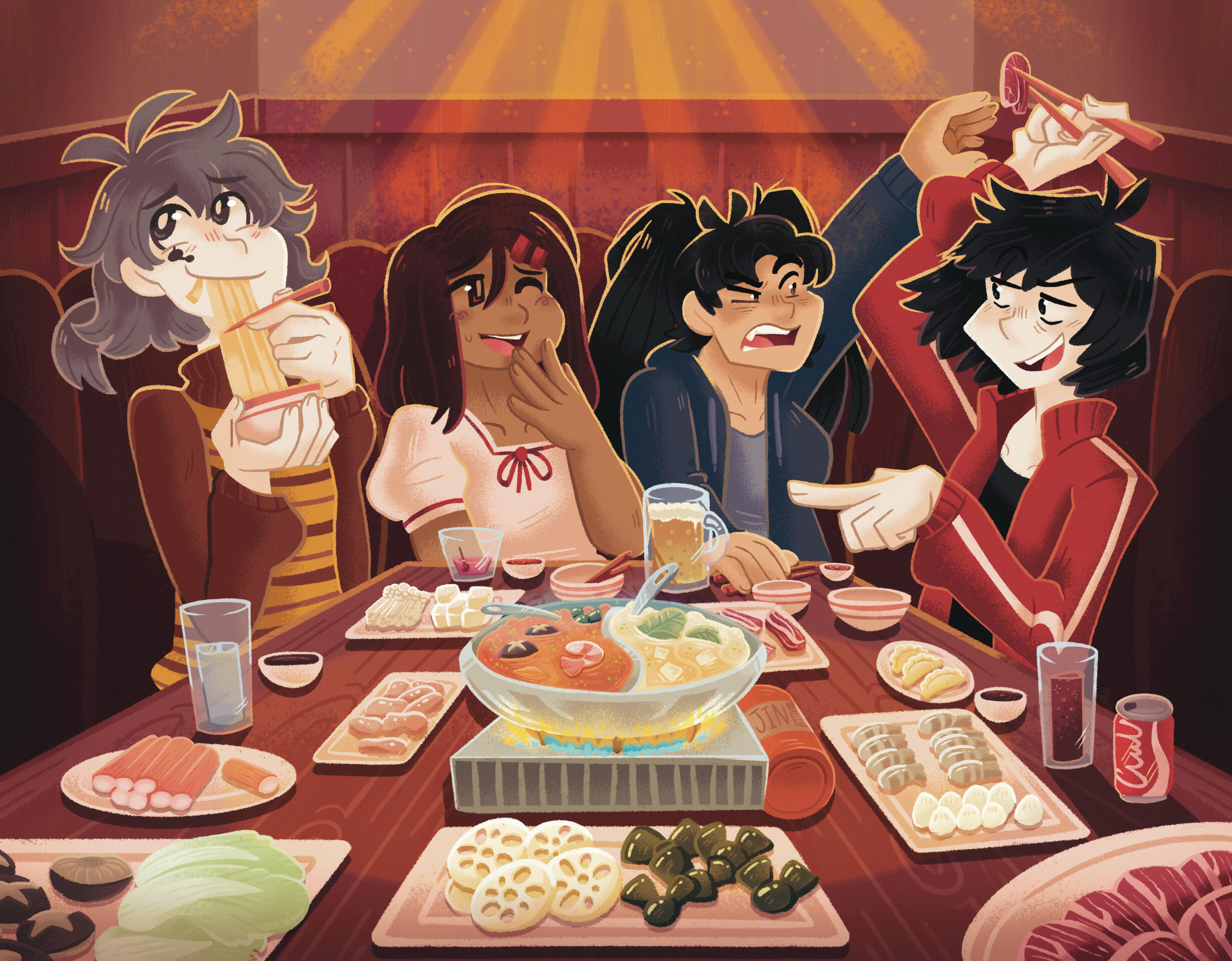 For Daze To Come Calendar - Kagezine September Illustration