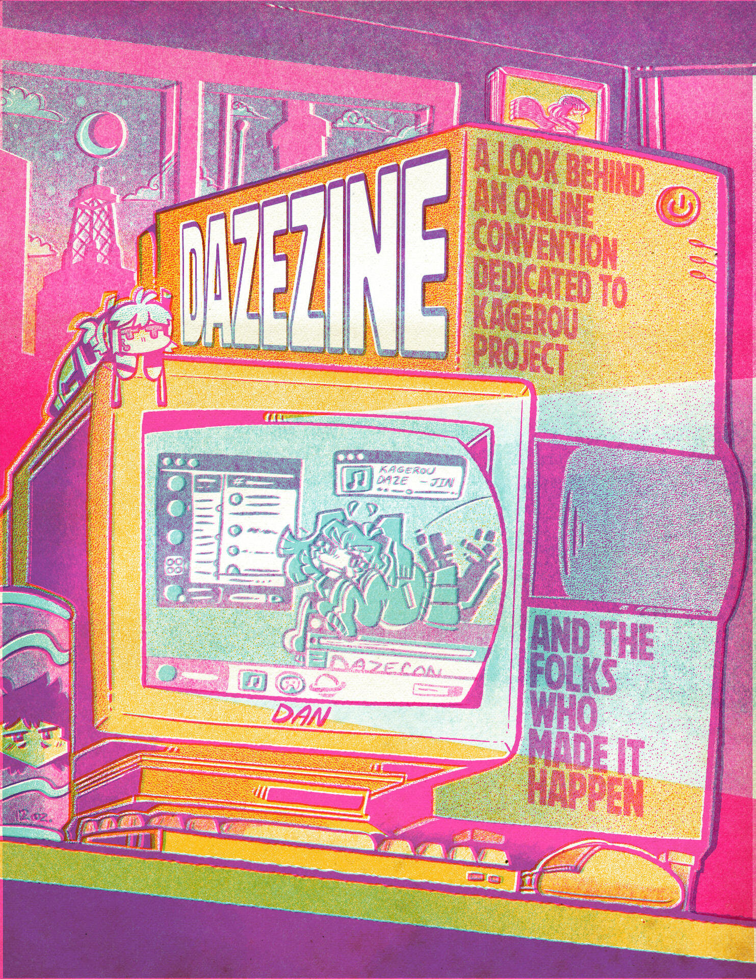 Dazezine Cover Illustration